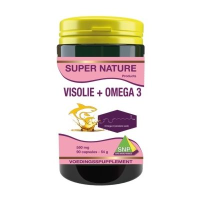 Foto van SNP Visolie omega 3 505 mg