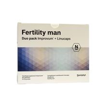 Foto van Nutriphyt Fertility man duo 2 x 60 capsules