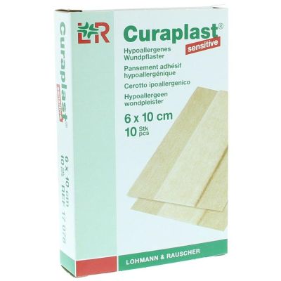 Curaplast Wondpleister sensitive 10 cm x 6 cm