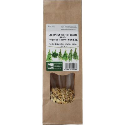 Marma Zoethoutwortel gepeld gesneden 100 gram - Kruiden