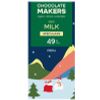 Afbeelding van Chocolatemakers Kerstreep milky speculaas