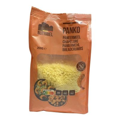 Nutribel Panko paneermeel glutenvrij bio 200 gram - Voeding