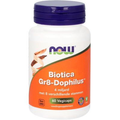 NOW Probiotica Gr8-Dophilus 60 vegicaps - Probiotica