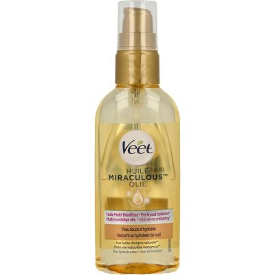 Veet Miraculous olie 100 milliliter - Ontharen
