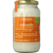 Foto van Omega & More Kokosolie extra virgin glas