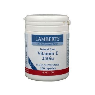 Lamberts Vitamine E 250IE natuurlijk