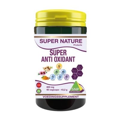 Foto van SNP Super anti oxidant 600 mg puur