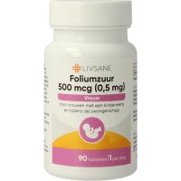 Livsane Foliumzuur 0.5mg