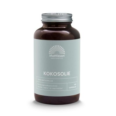 Mattisson Absolute kokosnoot olie 1000 mg 120 capsules - Overige vitaminen/mineralen