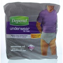 Depend Pants Voor Man Maximum S/M Foto van Depend Pants Voor Man Maximum S/M
