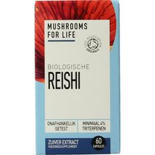 Foto van Mushrooms F Life Reishi bio
