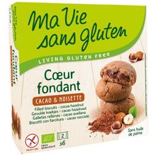 Foto van Ma Vie Sans Koekjes met creme choco/hazelnoot glutenvrij 6x2st