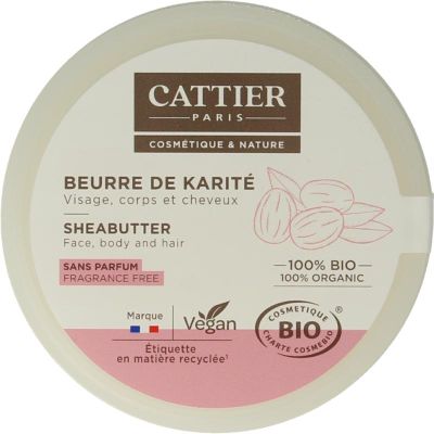 Cattier Sheabutter Cattier Sheabutter 100 gram - Bodycreme/gel/lotion