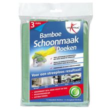 Foto van Lucovitaal Schoonmaakdoek bamboe