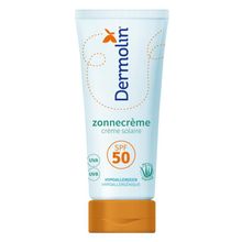 Foto van Dermolin Zonnebrandcreme SPF50