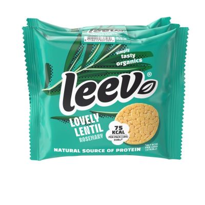 Leev Lovely lentil cakes rosemary bio 54 gram - Koek