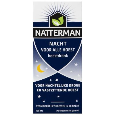 Natterman Nacht voor alle hoest volwassen Natterman Nacht voor alle hoest volwassen 150 Milliliter - Hoest