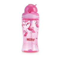 Nuby Flip it beker 360 ml roze 3 jaar+