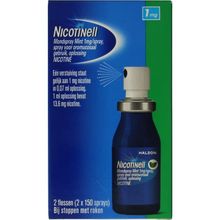 Foto van Nicotinell Mondspray 1mg