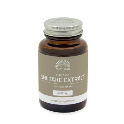 Mattisson Shiitake extract 400mg bio