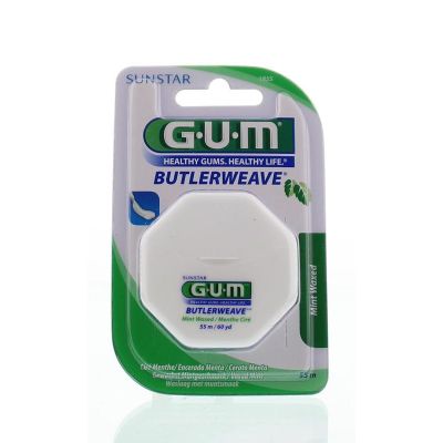 GUM Butlerweave waxed mint 55 meter