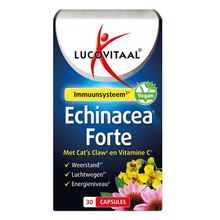 Foto van Lucovitaal Echinacea forte & cats claw & vitamine C