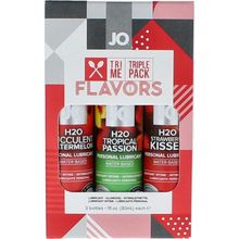 Foto van System Jo Tri me triple pack flavors
