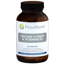 Foto van Proviform Calcium citraat & D3