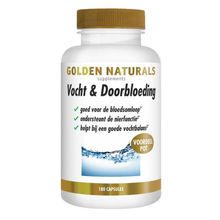 Foto van Golden Naturals Vocht & Doorbloeding