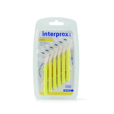 Interprox Plus ragers mini geel 6 stuks - Mondhygiene