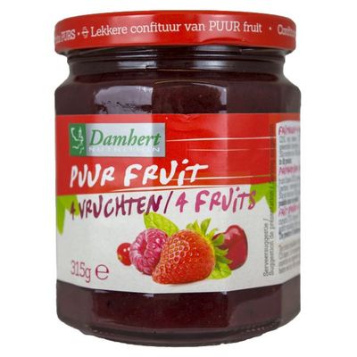 Damhert 100% 4 Vruchten confiture