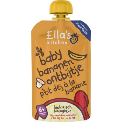 Ella's Kitchen Baby ontbijtje banaan 6+ maanden