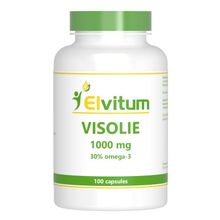 Foto van Elvitaal Visolie 1000 mg omega 3 30%