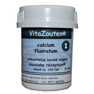 Foto van Calcium fluoratum Vitazout Nr. 01