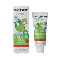 Phytonorm Dragondent tandpasta kind aardbei