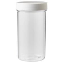 Foto van Plastobel tabletflacon transparant gedopt 110 ml