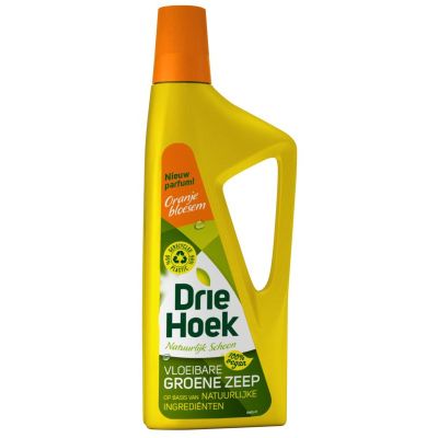 Driehoek Vloeibare groene zeep oranjebloesem