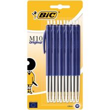 Foto van BIC M10 blauw blister balpen