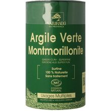 Naturado Groene klei montmorillon fijn Foto van Naturado Groene klei montmorillon fijn