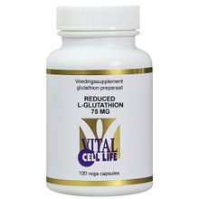 Foto van Vital Cell Life L-Glutathion 75 mg reduced