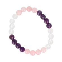 Foto van Kralenarmband gouden driehoek