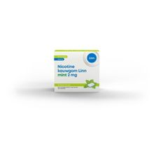 Foto van Linn Nicotine kauwgom 2mg mint