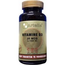 Foto van Artelle Vitamine D3 25 mcg