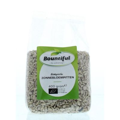 Bountiful Zonnebloemenpitten bio Bountiful Zonnebloemenpitten bio 400 gram - Pitten en zaden