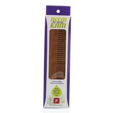 Foto van Holisan Neem houten kam recht combi