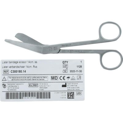 Heka Verbandschaar RVS 14cm 1 stuk - Staalwaren