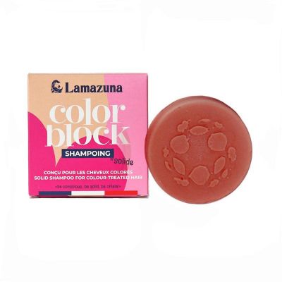 Lamazuna Shampoo bar color-treated hair color block 70 gram - Shampoo