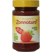 Foto van Zonnatura Fruitspread aardbei 75%