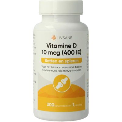 Livsane Vitamine D 10mcg