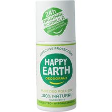 Foto van Happy Earth Pure deodorant roll-on unscented